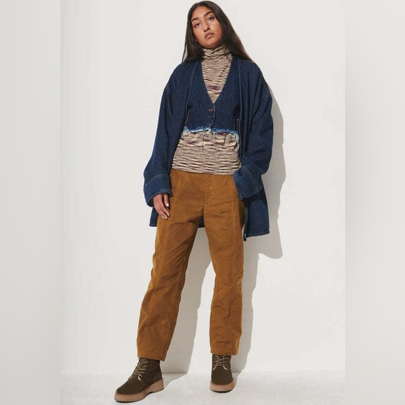 Rachel Comey Steer Straight Leg Pants - Brown. Size 8 (Med). - Picture 2 of 9